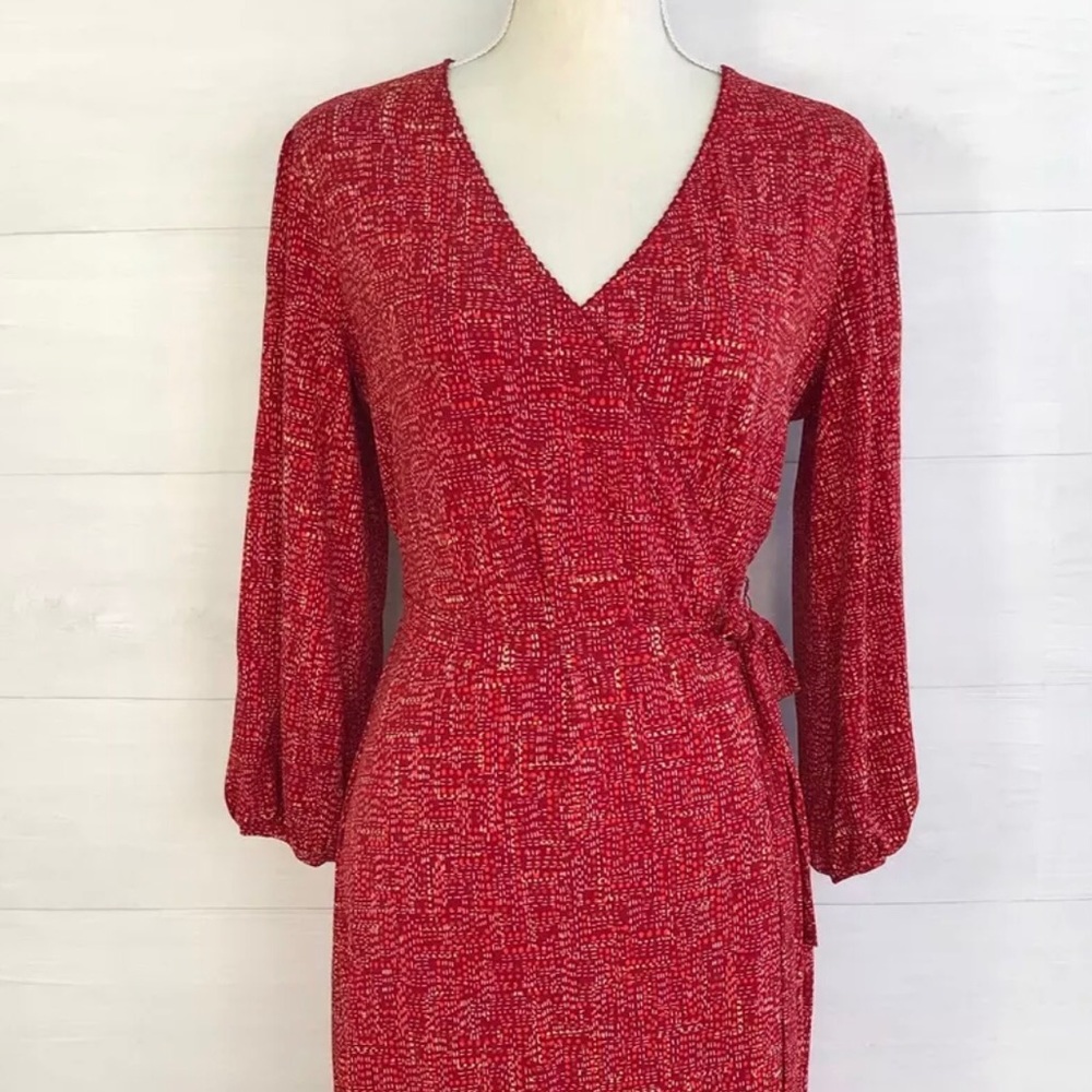 Laundry by Shelli Segal Wrap dress, M